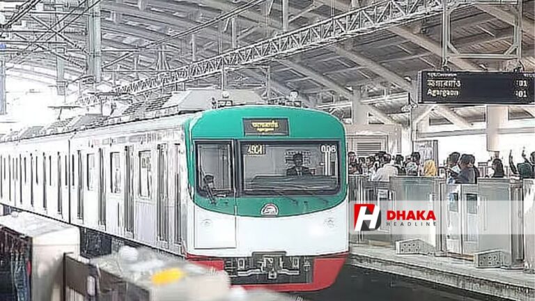 ঢাকা মেট্রোরেল অনলাইন কার্ড রিচার্জ সেবা চালু হচ্ছে ২৫ নভেম্বর।